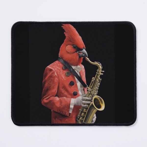 Item preview, Bird Saxophone Player - Birds and Music Series designed and sold by MajesticBeasts.