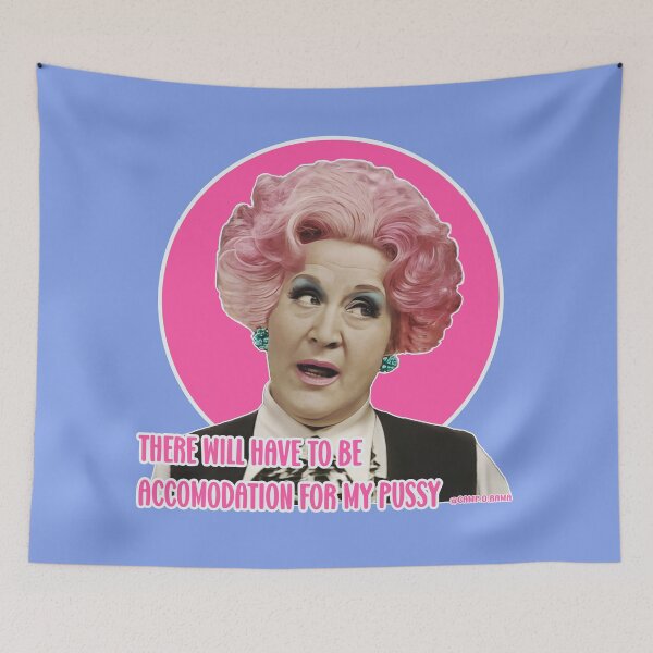 Item preview, Mrs Slocombe designed and sold by Camp-o-rama.