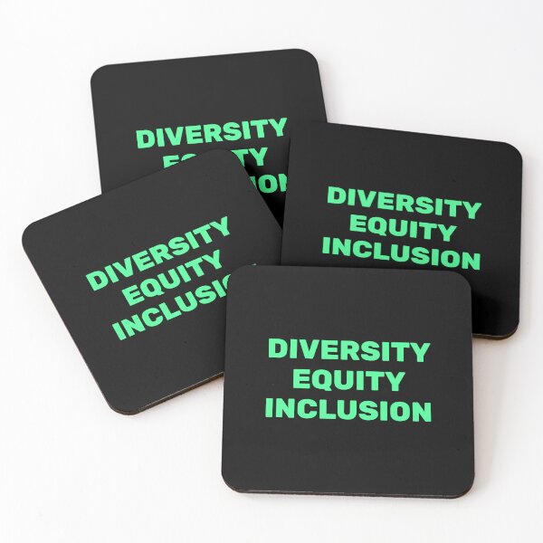 Item preview, Diversity Equity Inclusion - social justice slogans designed and sold by Inspirationmotivation.