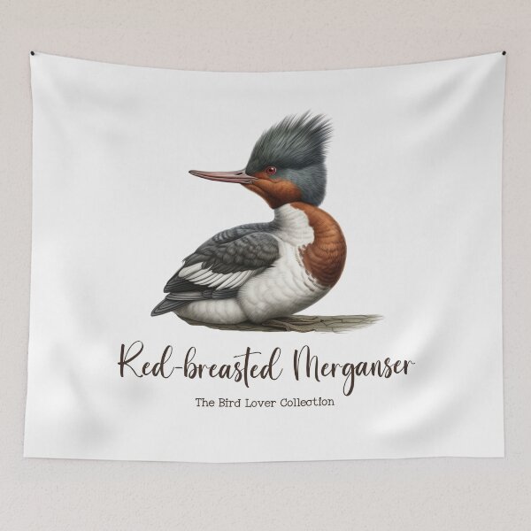 Item preview, Red-breasted Merganser - The Bird Lover Collection designed and sold by GoodOldVintage.