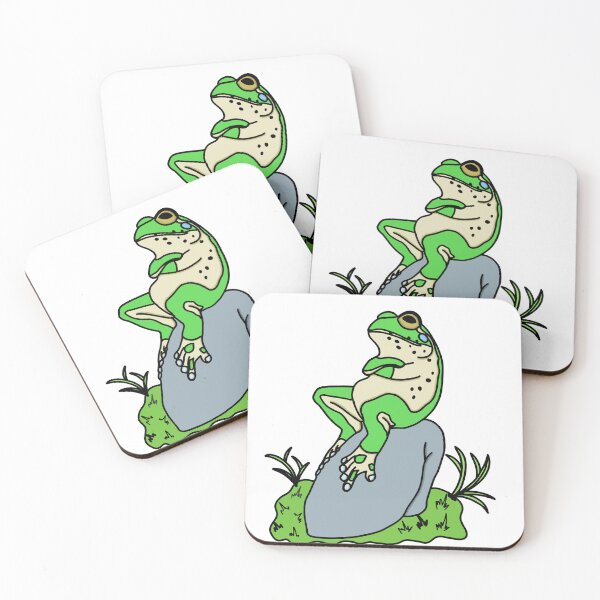 Item preview, frog thinking designed and sold by R-mont.