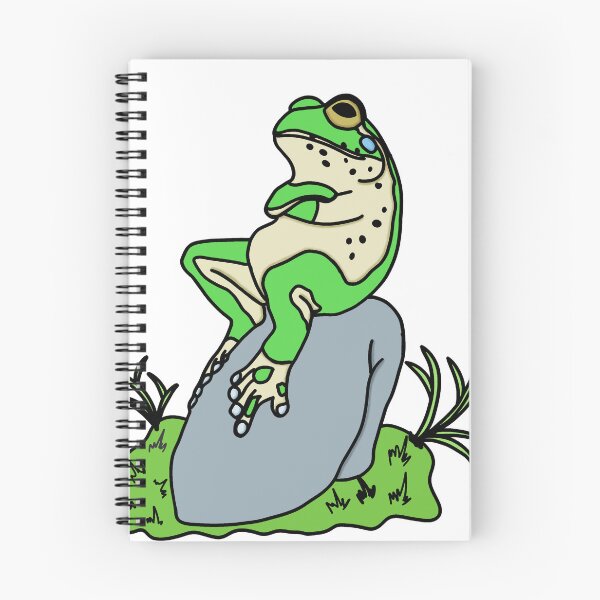 Item preview, frog thinking designed and sold by R-mont.