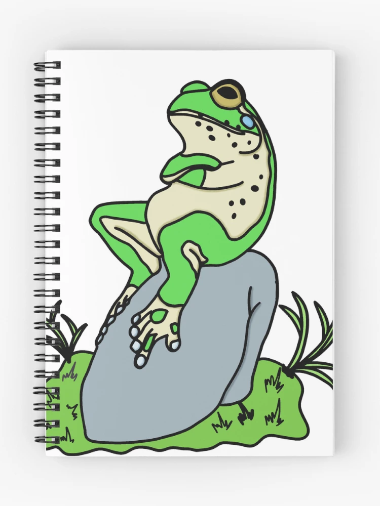 Thumbnail 1 of 3, Journal, frog thinking designed and sold by R-mont.