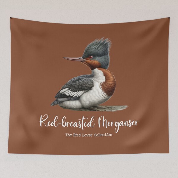 Item preview, Red-breasted Merganser - The Bird Lover Collection designed and sold by GoodOldVintage.