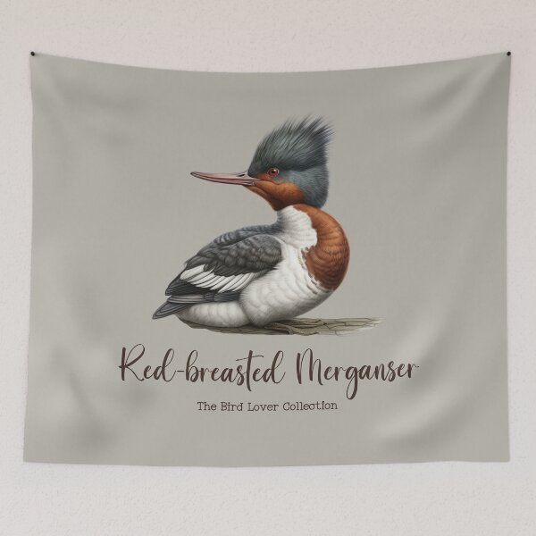 Item preview, Red-breasted Merganser - The Bird Lover Collection designed and sold by GoodOldVintage.