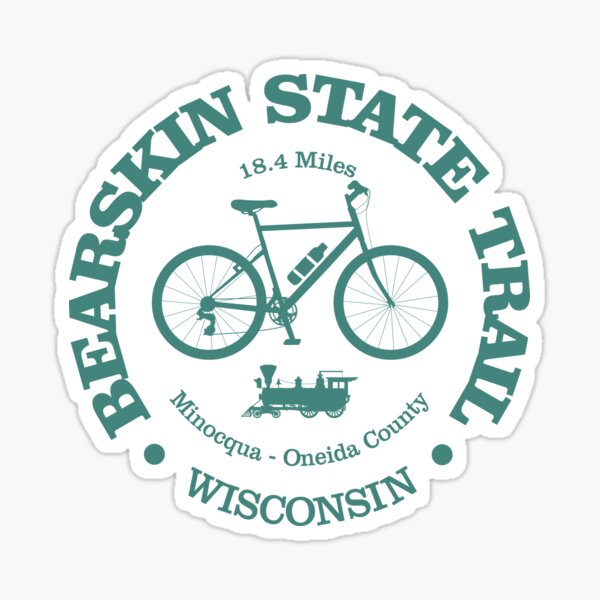 Item preview, Bearskin State Trail (Cycling) designed and sold by curranmorgan.