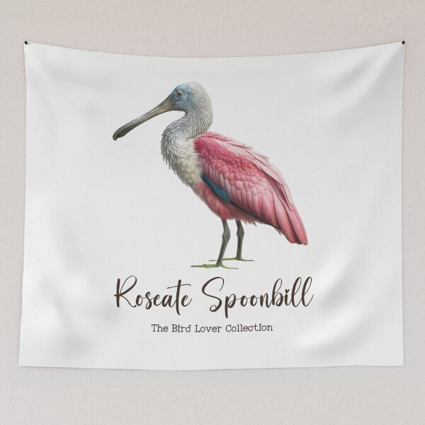 Item preview, Roseate Spoonbill - The Bird Lover Collection designed and sold by GoodOldVintage.
