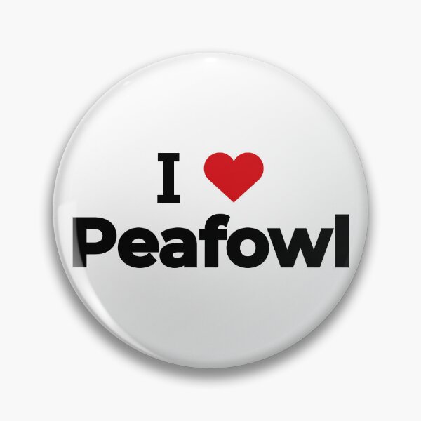 Item preview, I love Peafowl designed and sold by Moyanana.