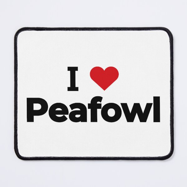 Item preview, I love Peafowl designed and sold by Moyanana.
