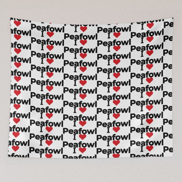 Item preview, I love Peafowl designed and sold by Moyanana.