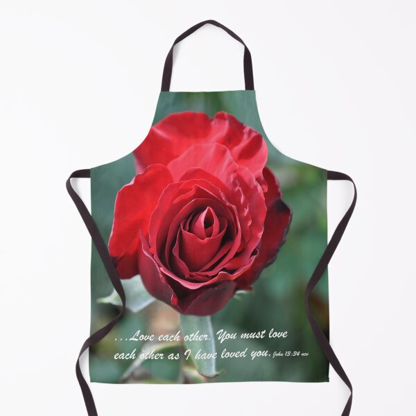 Item preview, Love Each Other Red Rose Bloom designed and sold by KirtTisdale.