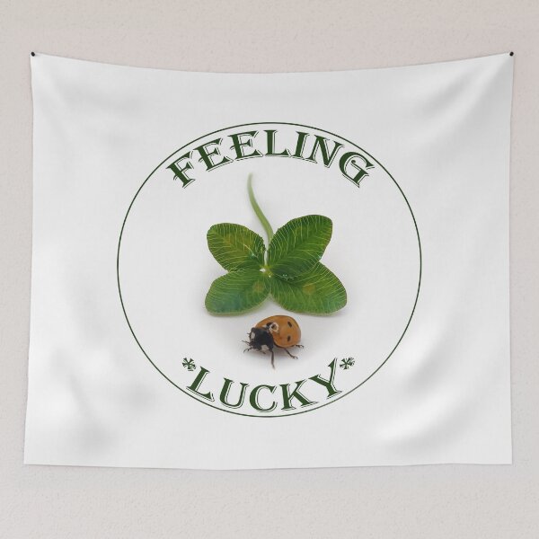 Item preview, Feeling Lucky designed and sold by LadyLuckClovers.