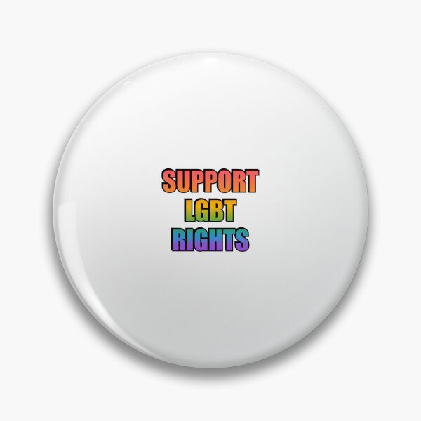 Item preview, Support LGBT Rights rainbow gay pride designed and sold by Inspirationmotivation.