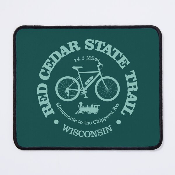 Item preview, Red Cedar State Trail (Cycling) designed and sold by curranmorgan.