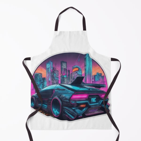 Item preview, Futuristic fashionista car in the cyber metropolis. designed and sold by mefirefire.