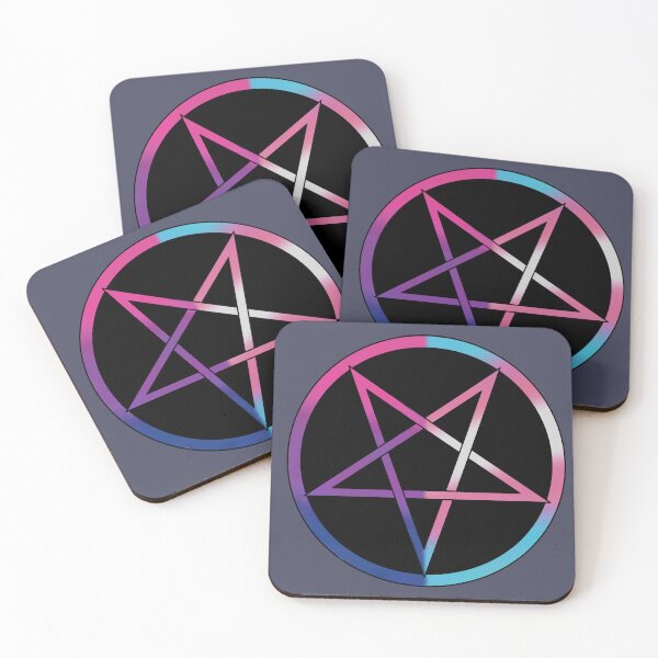 Item preview, Transgender Bi Pentagram designed and sold by Mammons-Goldie.
