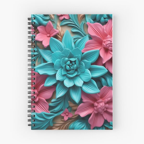 Item preview, Unique Floral 3D Art Water Bottle: Stay Refreshed in Floral Fantasy designed and sold by tonyram4219.