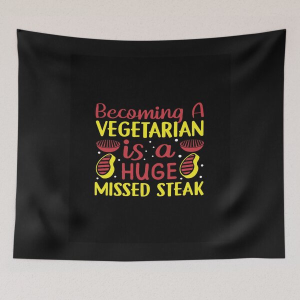 Item preview, Becoming A Vegetarian is a Huge Missed Steak designed and sold by mturns57.