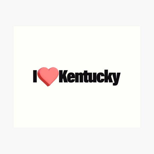 Item preview, I Love Kentucky designed and sold by Graphoteka.