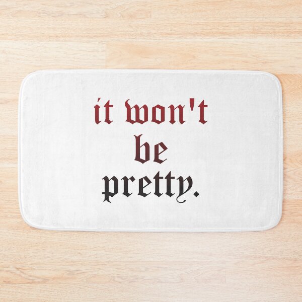 Item preview, it won't be pretty - black and red  designed and sold by WilliamsGFX.