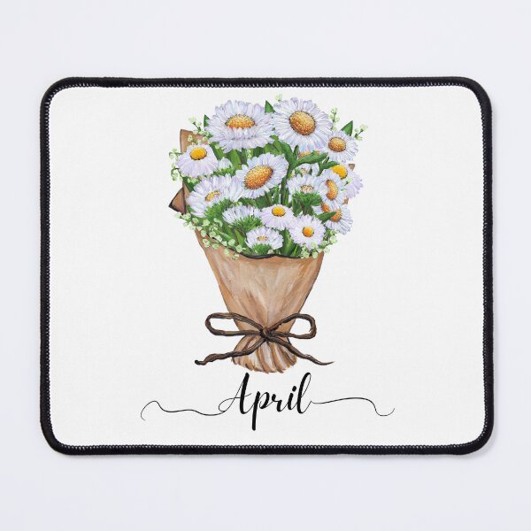 Item preview, April Birth Month Daisy Flower designed and sold by Roy & Tiffany.