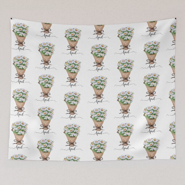 Item preview, April Birth Month Daisy Flower designed and sold by Roy & Tiffany.