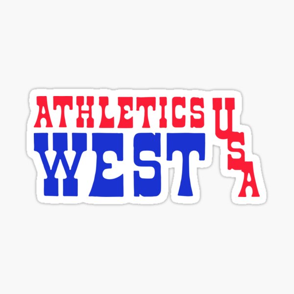 Item preview, Athletics West 1979 Red-White-Blue designed and sold by Athletics West.