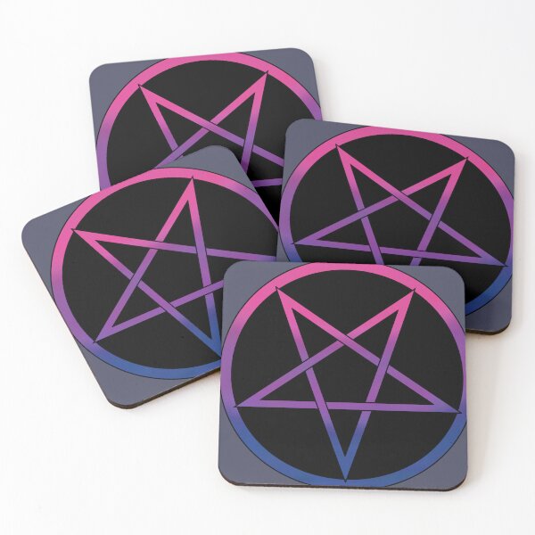 Item preview, Bisexual Pentagram designed and sold by Mammons-Goldie.