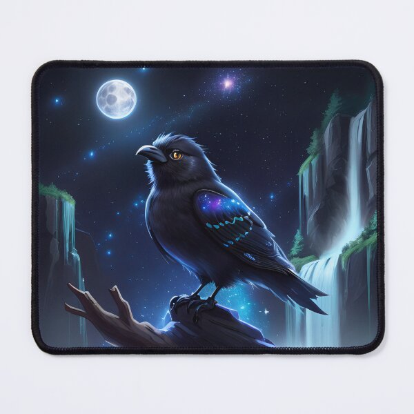 Item preview, AI Generated - Perched Crow designed and sold by Kaiko-Roku.