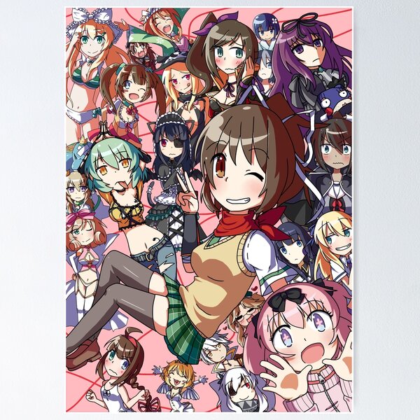 Shinobi Master Senran Kagura New Link B2 Wall Scroll: Yozakura