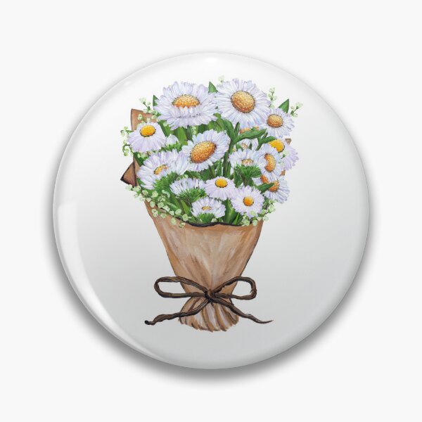 Item preview, Daisy Flower Bouquet designed and sold by Roy & Tiffany.