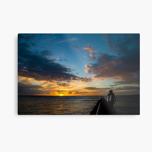 Honolulu, Hawaii Metal Print