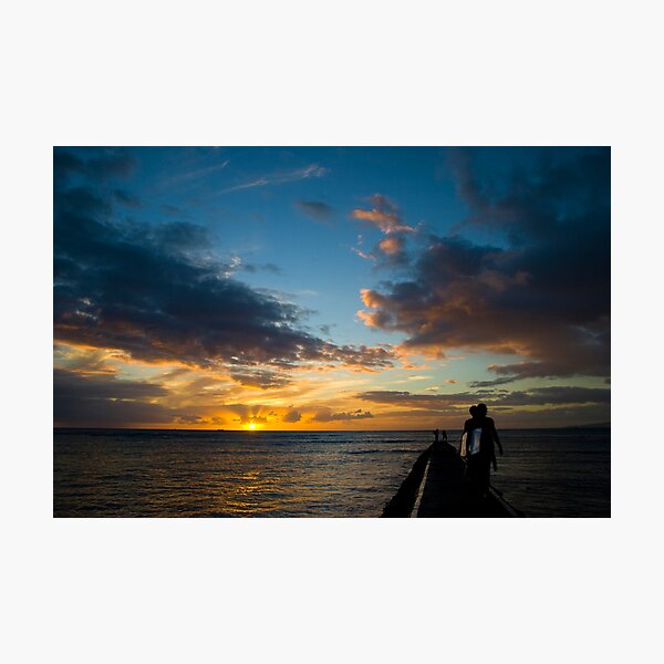 Honolulu, Hawaii Photographic Print