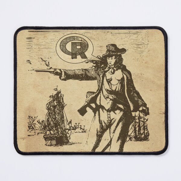 Item preview, R (arrrr) said the woman Pirate of Statistical Computing... designed and sold by Groenendijk.