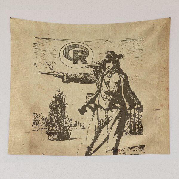 Item preview, R (arrrr) said the woman Pirate of Statistical Computing... designed and sold by Groenendijk.