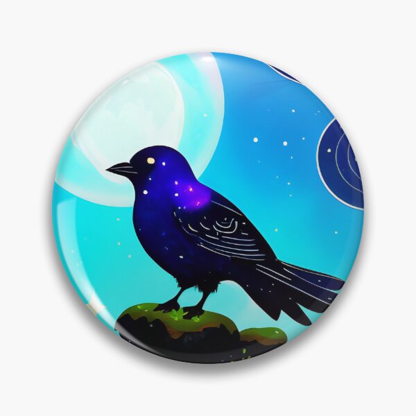 Item preview, AI Generated - Pair of Crows designed and sold by Kaiko-Roku.
