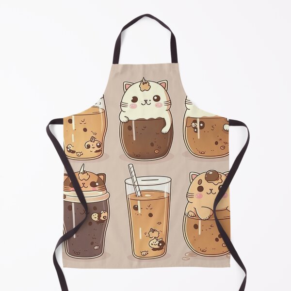 Item preview, Summer Brew Neko - Ice Caramel designed and sold by SnarkyDoodles.
