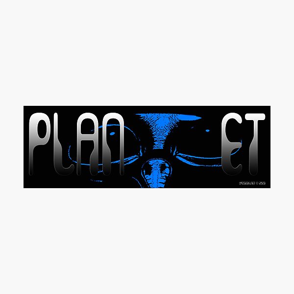 Plan ET Photographic Print