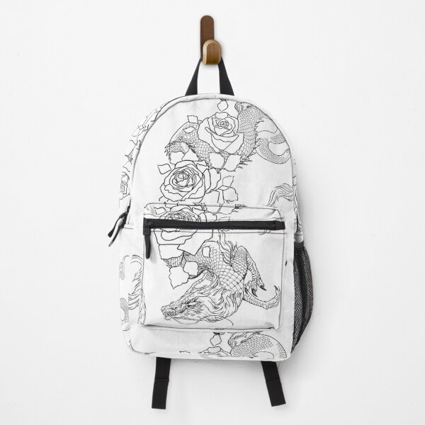 Item preview, Roses and Japanese Dragon designed and sold by Taylor Cooperider.