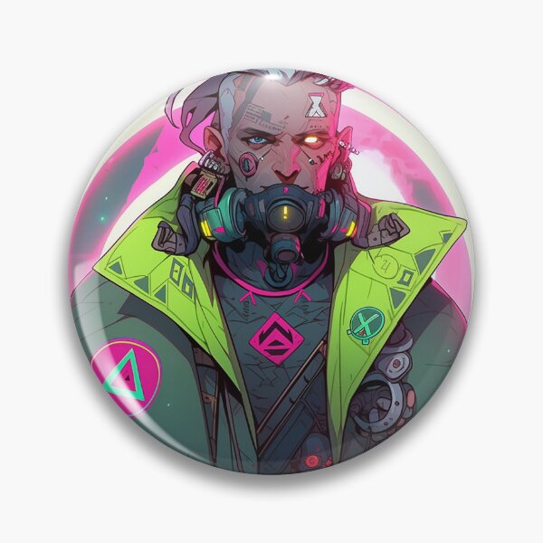 Item preview, Anime Manga Cyberpunk Techno Mage designed and sold by Drahcnayel.