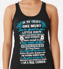 Craft Get Little Dirty Mail Carrier Usps Tshirt Women's Tank Top