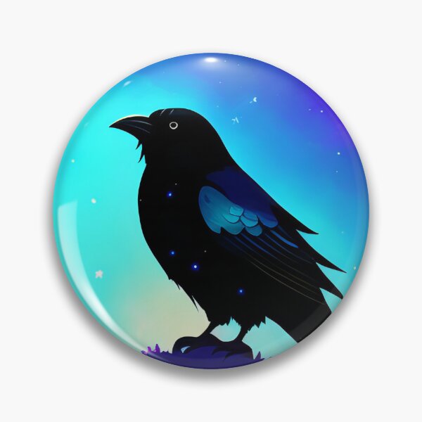 Item preview, AI Generated - Blue Skies Crow designed and sold by Kaiko-Roku.
