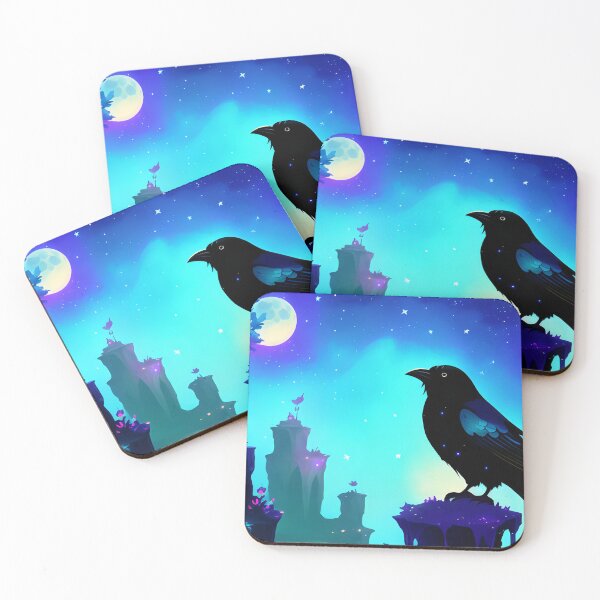 Item preview, AI Generated - Blue Skies Crow designed and sold by Kaiko-Roku.