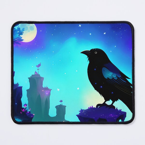 Item preview, AI Generated - Blue Skies Crow designed and sold by Kaiko-Roku.