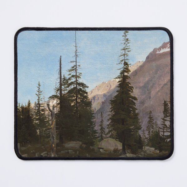 Item preview, Alpine Landscape, The Handegg, Switzerland | Jean-Leon Gerome | 1850 Swiss Nature Art designed and sold by CJET.