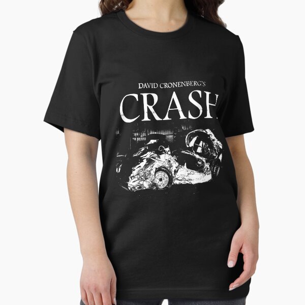Artikel-Vorschau von Crash 1996 – David Cronenberg – Horrorfilm-Film-Poster-Shirt, designt und verkauft von Creeping Time.