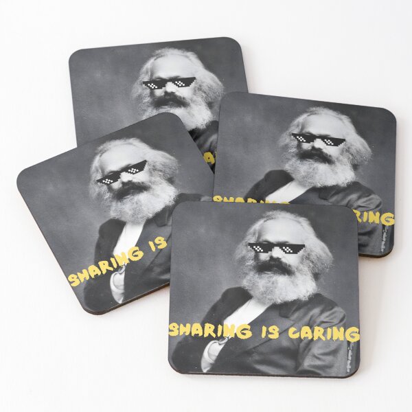 Item preview, Karl Marx Sharing is Caring designed and sold by DressRevolution.