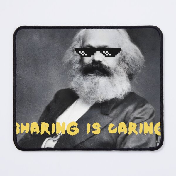 Item preview, Karl Marx Sharing is Caring designed and sold by DressRevolution.