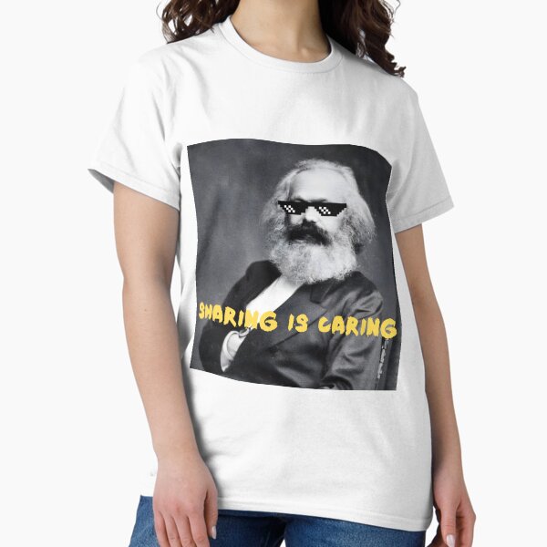 Item preview, Karl Marx Sharing is Caring designed and sold by DressRevolution.