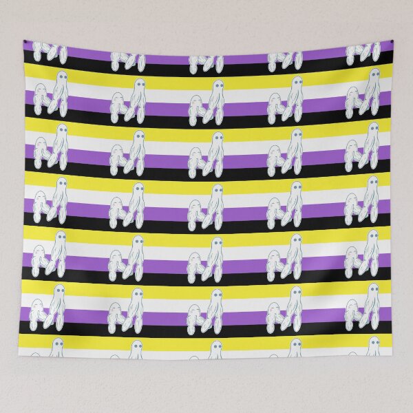Item preview, Fresno Night Crawler - Nonbinary Pride Flag designed and sold by NaturesZombie.